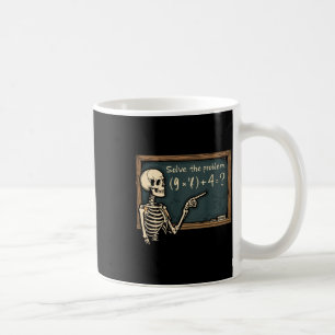Grappige 67 Meme Brainrot Grap Halloween Skelet Ma Koffiemok