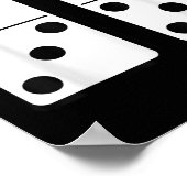 Grappige 67 Meme Domino Verslaafde Game Zes Zeven Poster (Hoek)