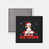 Grappige 67 Meme Dwaze Gans Kerstmis 67 Meme Kerst Magneet (Voorkant / Achterkant)