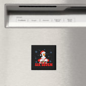 Grappige 67 Meme Dwaze Gans Kerstmis 67 Meme Kerst Magneet (Insitu (Vaatwasser))