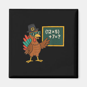 Grappige 67 Meme Kalkoen Wiskunde Leraar Thanksgiv Magneet