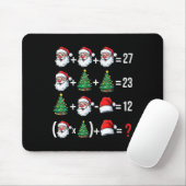 Grappige 67 Meme Kerstman Wiskunde Docent Kerst Py Muismat (Met muis)