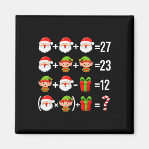 Grappige 67 Meme Kerstman Wiskunde Leraar Kerstmis Magneet