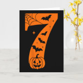 Grappige 67 Meme Koppel Overeenkomstige Halloween Kaart (Gele Bloem)