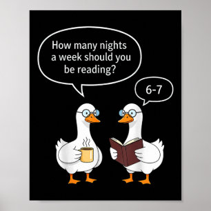 Grappige 67 Meme Lezende School Bibliothecaresse L Poster