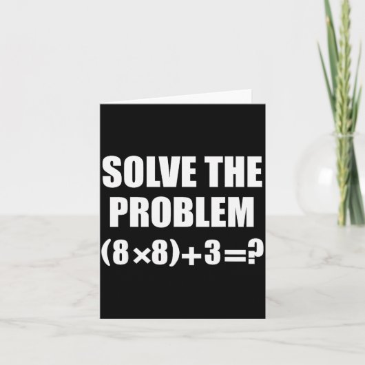 Grappige 67 Meme Pemdas Basisschool Wiskunde Leraa Kaart (Voorkant)