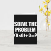 Grappige 67 Meme Pemdas Basisschool Wiskunde Leraa Kaart (Gele Bloem)