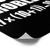 Grappige 67 Meme Pemdas Basisschool Wiskunde Lerar Poster (Hoek)