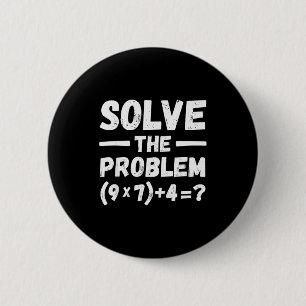Grappige 67 Meme Pemdas Elementaire Wiskunde Lerar Ronde Button 5,7 Cm