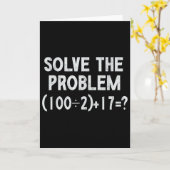 Grappige 67 Meme Pemdas Lager Onderwijs Wiskunde L Kaart (Gele Bloem)