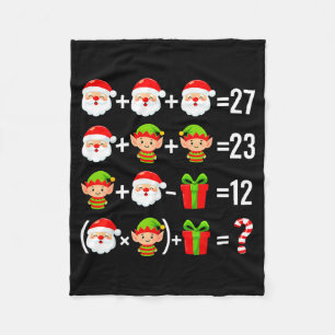 Grappige 67 Meme Santa Wiskunde Leraar Kerstmis Ze Fleece Deken