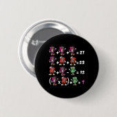Grappige 67 Meme School Wiskunde Leraar Zes Zeven Ronde Button 5,7 Cm (Voorkant /achterkant)