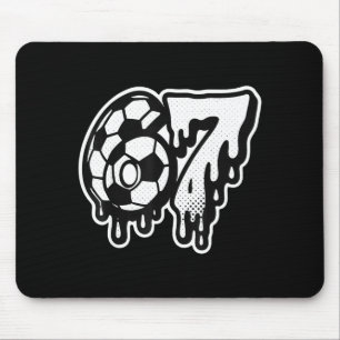 Grappige 67 Meme Slaag Voetbal Ijs Drip Zes Zeven Muismat