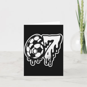 Grappige 67 Meme Slang Voetbal Ijs Drip Zes Zeven Kaart