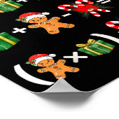 Grappige 67 Meme Snoep Kerstman Wiskundeleraar Chr Poster (Hoek)