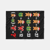 Grappige 67 Meme Snoep Merry Kerstman Wiskunde Doc Fleece Deken (Voorkant (Horizontaal))