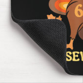 Grappige 67 Meme Thanksgiving Turkey Raad eens Six Muismat (Hoek)