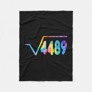 Grappige 67 Meme Vierkantswortel 4489 Slang Wiskun Fleece Deken