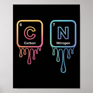 Grappige 67 Meme Wetenschap Chemie Nerd Humor Peri Poster