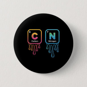 Grappige 67 Meme Wetenschap Chemie Nerd Humor Peri Ronde Button 5,7 Cm