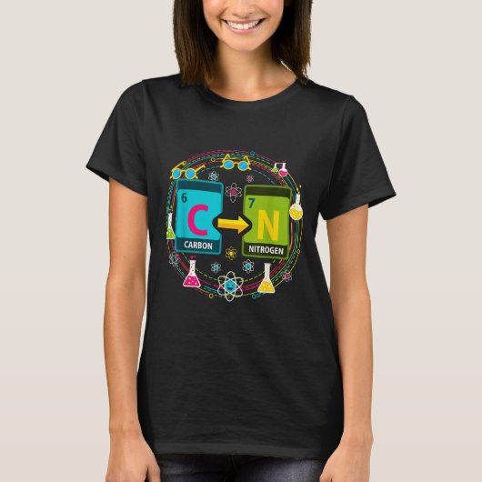 Grappige 67 Meme Wetenschap Scheikunde Leraar Peri T-shirt (Voorkant)