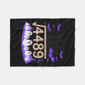 Grappige 67 Meme Wiskunde Docent 6 7 Halloween Vie Fleece Deken (Voorkant (Horizontaal))