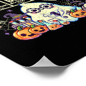 Grappige 67 Meme Wiskunde Docent 6 7 Halloween Vie Poster (Hoek)