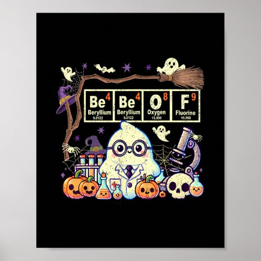 Grappige 67 Meme Wiskunde Docent 6 7 Halloween Vie Poster (Voorkant)