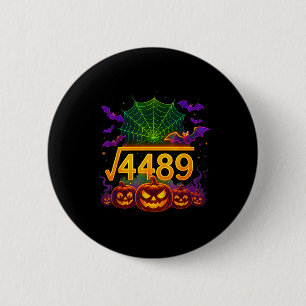 Grappige 67 Meme Wiskunde Docent 6 7 Halloween Vie Ronde Button 5,7 Cm