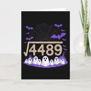 Grappige 67 Meme Wiskunde Leraar 6 7 Halloween Vie Kaart