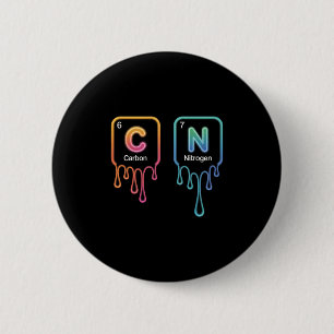 Grappige 67 Meme Zes Zeven Leraar Wetenschap Perio Ronde Button 5,7 Cm
