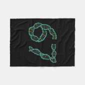 Grappige 67 Nummer Meme Dna Replicatie Moleculaire Fleece Deken (Voorkant (Horizontaal))