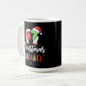 Grappige 67 Six Seven Brianrot Kerstploeg Koffiemok (Voorkant links)
