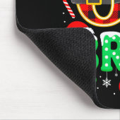 Grappige 67 Six Seven Bruh Meme Kerst Pyjama Fami Muismat (Hoek)