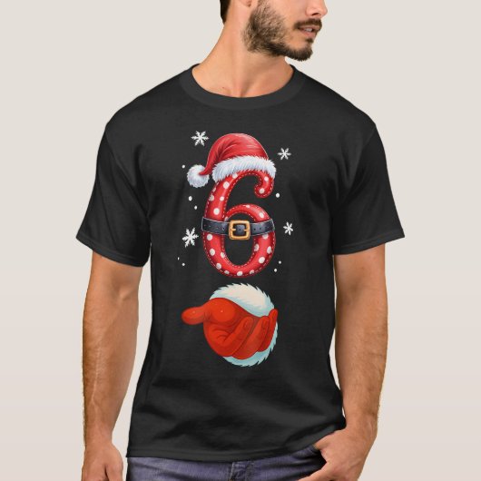 Grappige 67 Six Seven Meme Koppel Bijpassende Kers T-shirt (Voorkant)