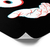 Grappige 67 Six Seven Meme Koppel Matching Hallowe Poster (Hoek)