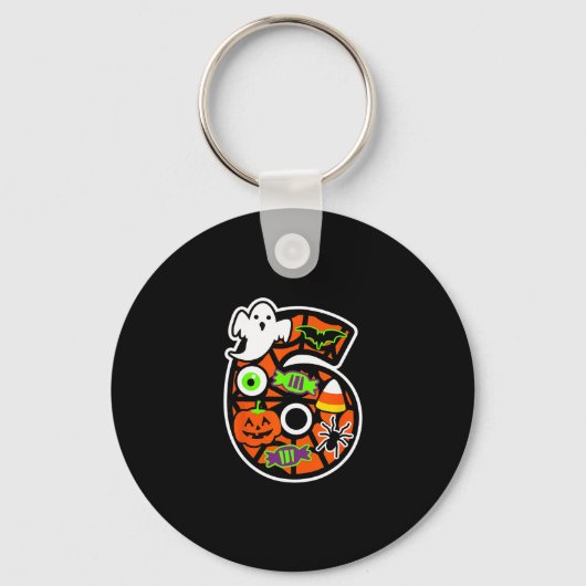 Grappige 67 Six Seven Meme Koppel Matching Hallowe Sleutelhanger (Voorkant)