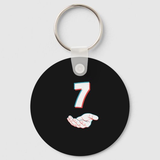 Grappige 67 Six Seven Meme Koppel Matching Hallowe Sleutelhanger (Voorkant)