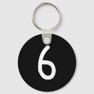 Grappige 67 Six Seven Meme Matching Halloween Kost Sleutelhanger