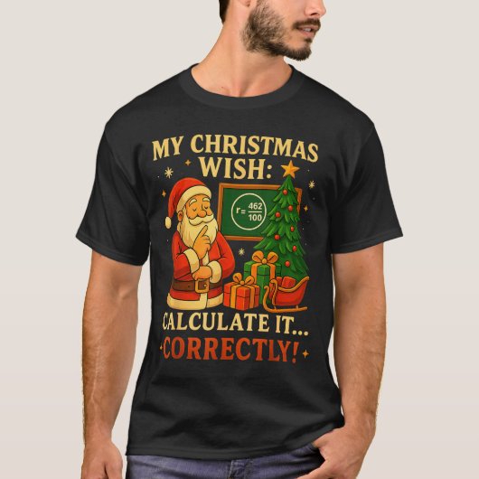 Grappige 67 T-shirt Kerstmis Wiskunde 67 Meme – 6  (Voorkant)