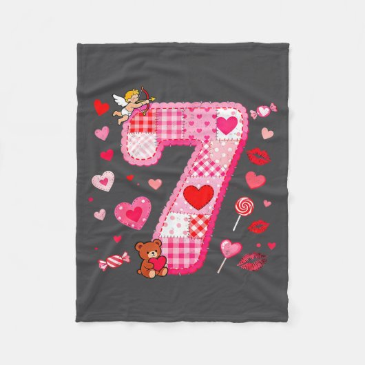 Grappige 67 Valentijnsdag Meme Koppel Overeenkomen Fleece Deken (Voorkant)