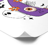 Grappige 67 Zes Zeven Koppel bijpassende Halloween Poster (Hoek)
