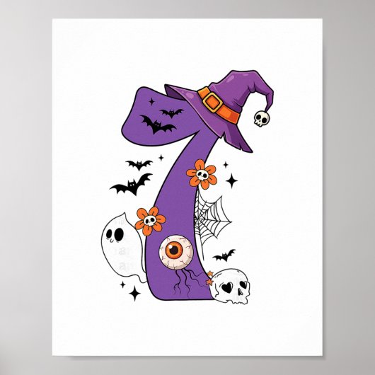 Grappige 67 Zes Zeven Koppel bijpassende Halloween Poster (Voorkant)