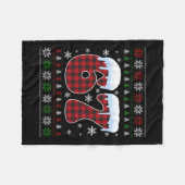 Grappige 67 Zes Zeven Meme Brainrot Afgang Kerstmi Fleece Deken (Voorkant (Horizontaal))