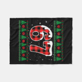 Grappige 67 Zes Zeven Meme Brainrot Afknapper Kers Fleece Deken (Voorkant (Horizontaal))