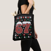 Grappige 67 Zes Zeven Meme Cringe Kerst Rood Gerui Tote Bag (Dichtbij)