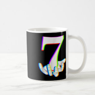 Grappige 67 Zes Zeven Meme Koppel bijpassende Hall Koffiemok