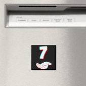 Grappige 67 Zes Zeven Meme Koppel bijpassende Hall Magneet (Insitu (Vaatwasser))