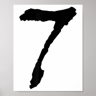 Grappige 67 Zes Zeven Meme Koppel bijpassende Hall Poster