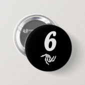 Grappige 67 Zes Zeven Meme Koppel bijpassende Hall Ronde Button 5,7 Cm (Voorkant /achterkant)